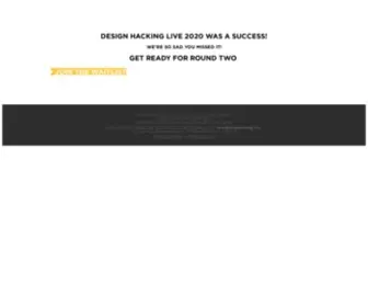 Designhackinglive.com(Design Hacking Live 2020) Screenshot