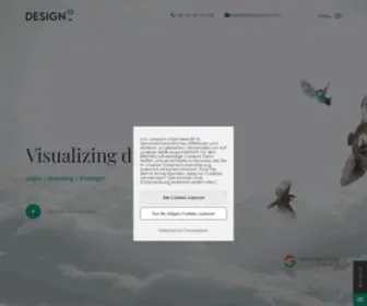 Designhoch10.de(Ihre Design Agentur aus München. Spezialisiert auf Praxen & Firmen aus der Gesundheitsbranche) Screenshot