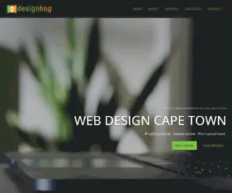 Designhog.co.za Screenshot