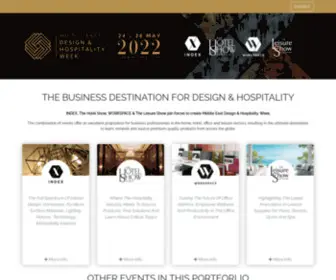 Designhospitalityweek.com(Middle East Design and Hospitality Week) Screenshot