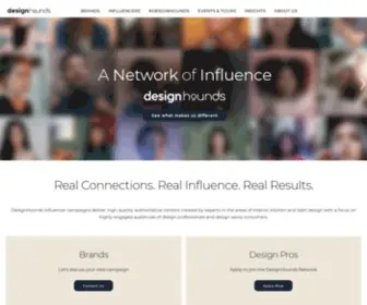 Designhounds.com(Join a community of design lovers and share your best social feeds and blog) Screenshot