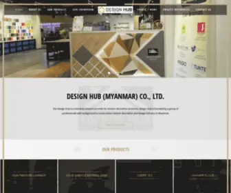 Designhubmyanmar.com(Our Luxe Design Hub) Screenshot