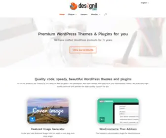 Designilcode.com(Premium WordPress Plugins for your websites) Screenshot