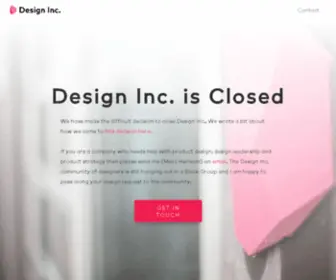 Designinc.com(Make more wth Design Inc) Screenshot