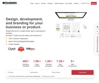 Designingavenue.com(Designing Avenue) Screenshot