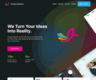 Designingmedia.com(We turn your ideas into reality. designingmedia) Screenshot