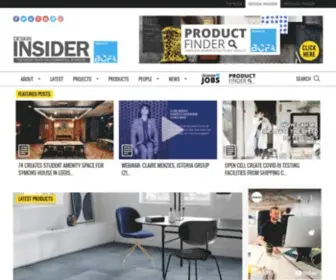 Designinsiderlive.com(Design Insider) Screenshot