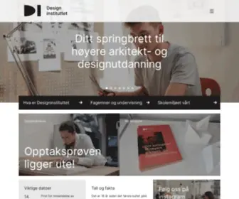 Designinstituttet.no(Ett års design) Screenshot