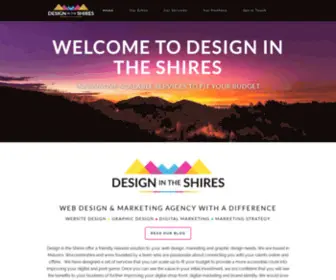 Designintheshires.co.uk(Design in the Shires) Screenshot