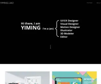 Designisamonster.com(Yiming Liao) Screenshot