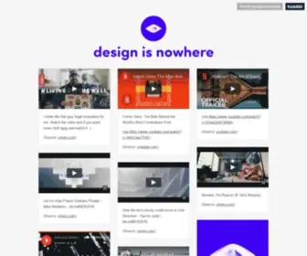 Designisnowhere.com(Design is nowhere) Screenshot