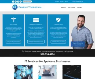 Designitsolutions.com(IT Services & IT Support Spokane) Screenshot