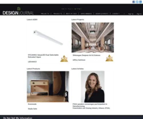Designjournalmag.com(Design Journal) Screenshot