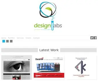 Designlabs.gr(κατασκευή ιστοσελίδων) Screenshot
