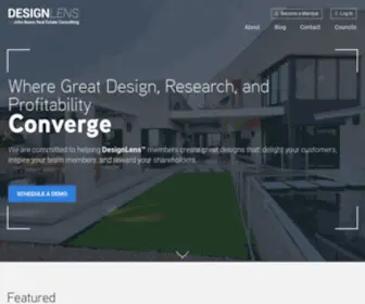 Designlens.com(New Home Trends Institute) Screenshot