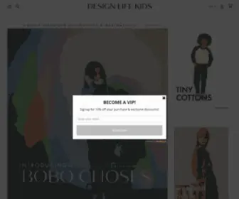 Designlifekids.com(Minimalist and maximalist finds for all ages) Screenshot