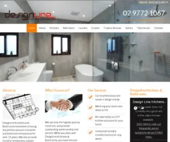 Designlinekitchens-Bathrooms.com(Kitchens and Bathrooms Renovations Sydney) Screenshot