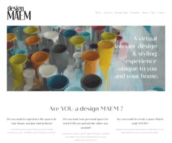 Designmaem.com(Design MAEM) Screenshot