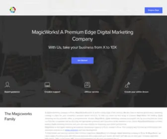Designmagicworks.com(Magicworks Digital Marketing Company) Screenshot