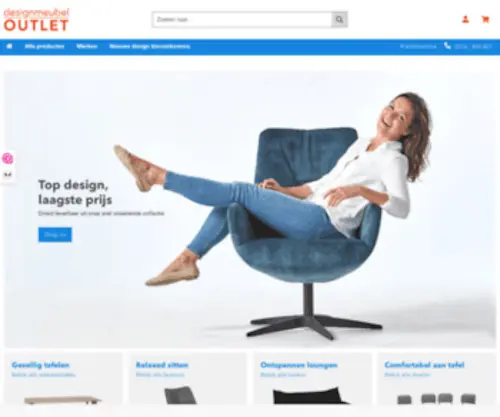 Designmeubel-Outlet.nl(Design Meubel Outlet Zevenaar) Screenshot
