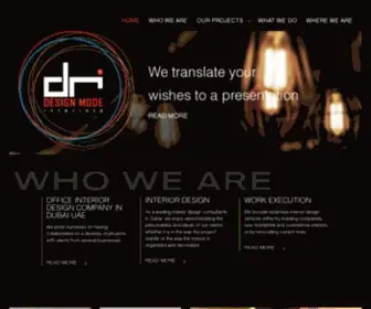 Designmodeinteriors.com(Interior Design consultants in Dubai) Screenshot