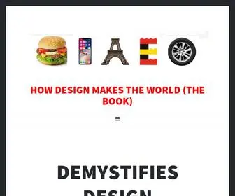 Designmtw.com(How Design MAKES THE WORLD (The book)) Screenshot