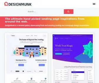 Designmunk.com(Best Homepage Design Inspiration) Screenshot