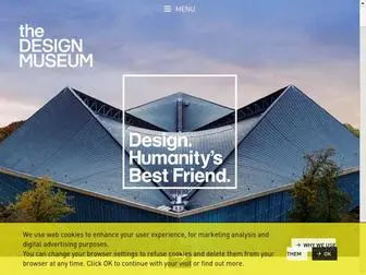 Designmuseum.org(The Design Museum) Screenshot