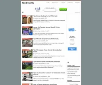 Designmyhomee.com(Tips Desainku) Screenshot