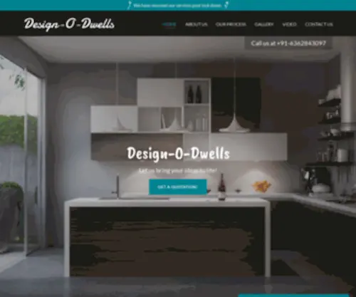 Designodwells.com(Bengaluru, Karnataka) Screenshot