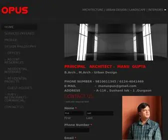 Designopus.net(OPUS) Screenshot