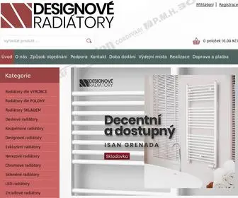 Designove-Radiatory.cz(Designové radiátory) Screenshot