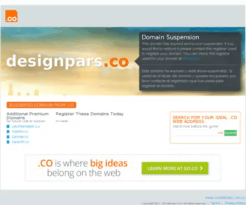 Designpars.co(Design Pars) Screenshot