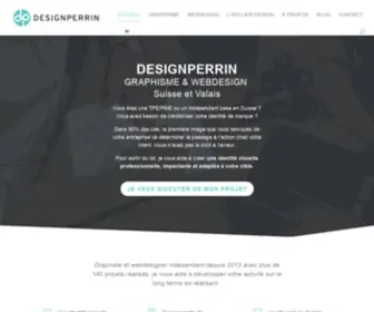 Designperrin.com(✅ Je crée votre identité visuelle pour vous aider à vendre plus) Screenshot