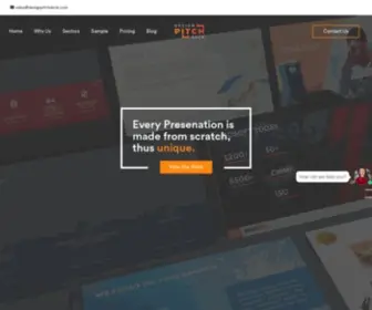 Designpitchdeck.com(Design Pitch Deck) Screenshot