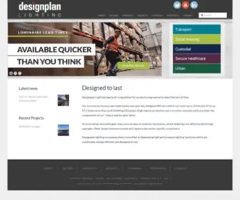 Designplan.co.uk(Designplan lighting) Screenshot