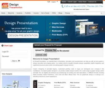 Designpresentation.net(Graphic design company) Screenshot