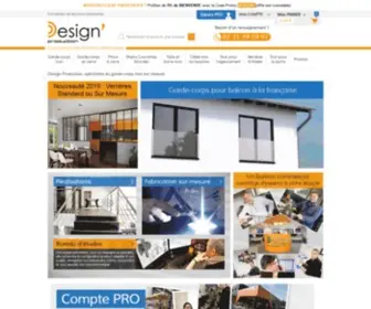 Designproduction.fr(Garde-corps Sur Mesure, Rampe d'Escalier et Agencement) Screenshot