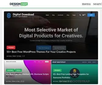 Designrazzi.com(Daily web design blog elements) Screenshot