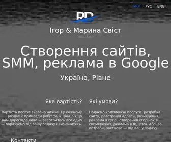 Design.rv.ua(Створення сайту Рівне від $500) Screenshot