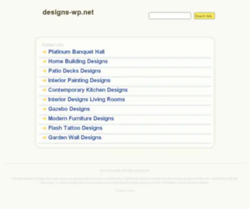 Designs-WP.net(تصميمات) Screenshot