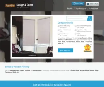 Designsanddecor.co.in(Design & Decor) Screenshot