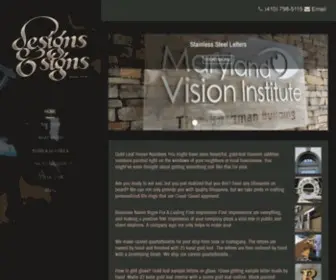 Designsandsignsonline.com(Designs & Signs) Screenshot