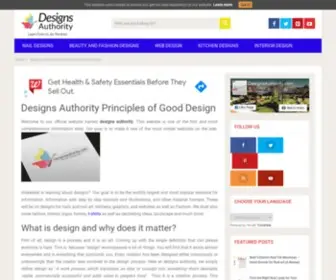 Designsauthority.com(Designs Authority) Screenshot