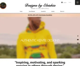 Designsbyeleishia.com(Modern African Fashion) Screenshot