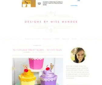 Designsbymissmandee.com(Designs By Miss Mandee) Screenshot