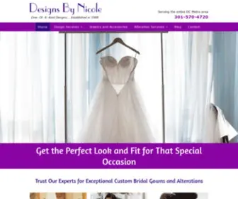 Designsbynicole-MD.com(Designs By Nicole) Screenshot