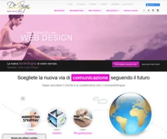 Designsc.it(Creazione siti web Venezia e Jesolo) Screenshot