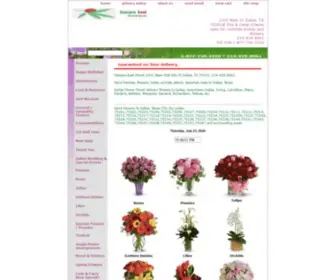 Designseast.com(Designs East Florist Dallas Texas (TX)) Screenshot