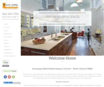 DesignsforlivingVT.com(Designs for Living) Screenshot
